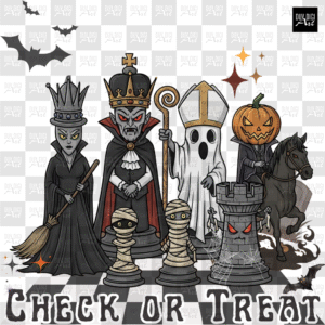 Check or Treat - Halloween Chess Characters