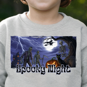 Spooky Night PNG | Halloween Night PNG | Halloween Characters